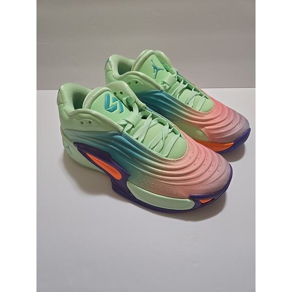 Nike Kids Jordan Luka 3 HQ4920-300 Multicolor Lace-Up Sneakers Shoes Size 7Y - Picture 8 of 16